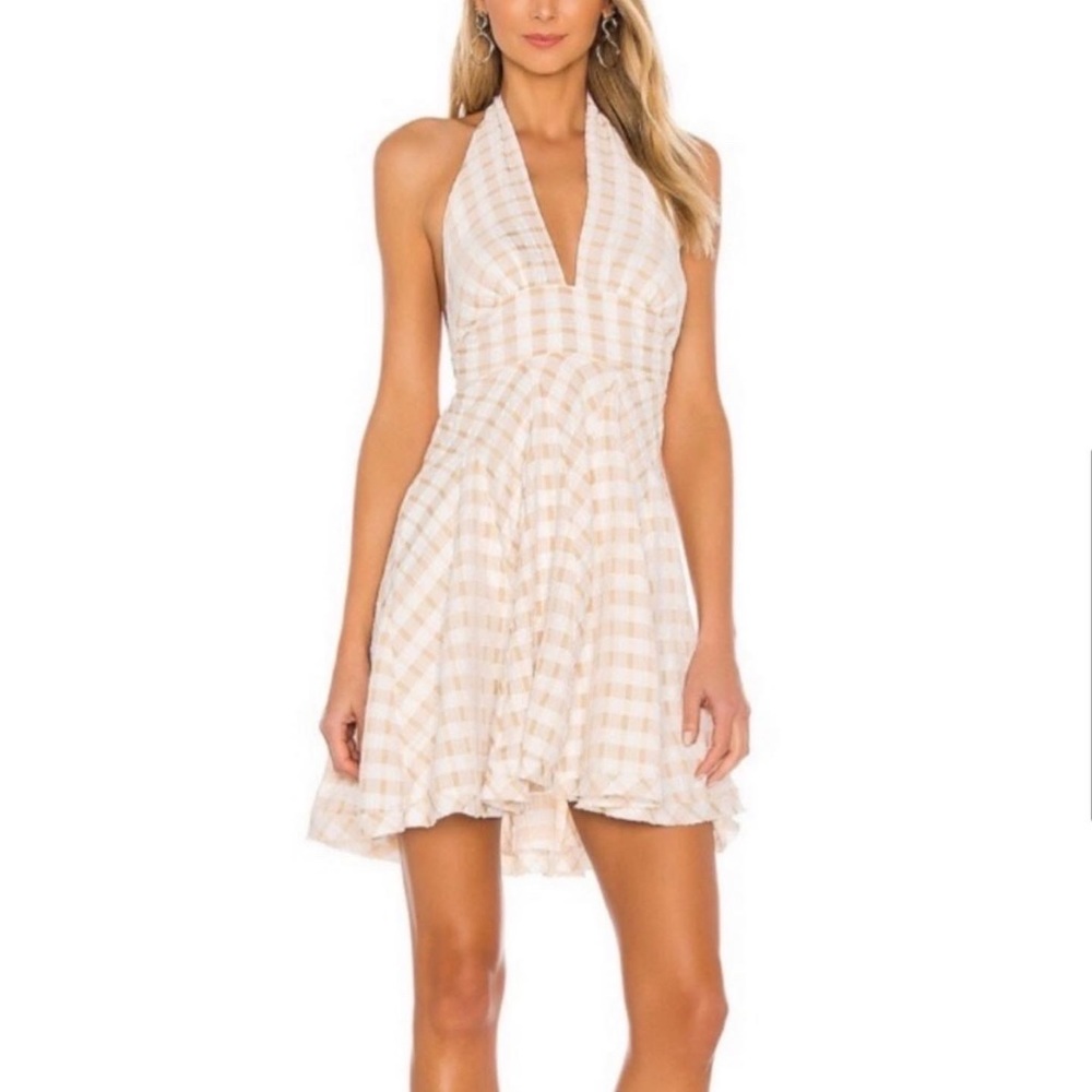 Free people tie neck dress